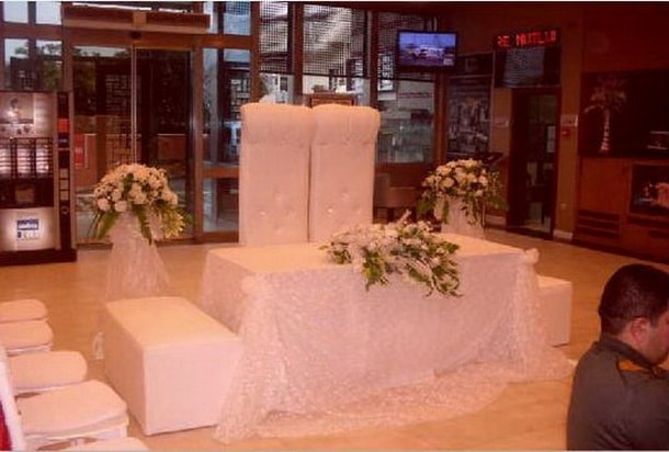 Ad�yaman d���n organizasyonu - Gelin damat masas� s�slemesi